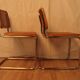 Paire de chaise Marcel Breuer B32