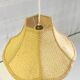 Rattan flower suspension "made in Korea" – 70s/80s