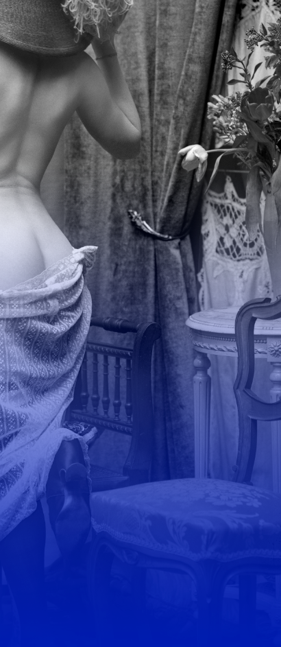 Nude photography back woman Belle Époque - 1920