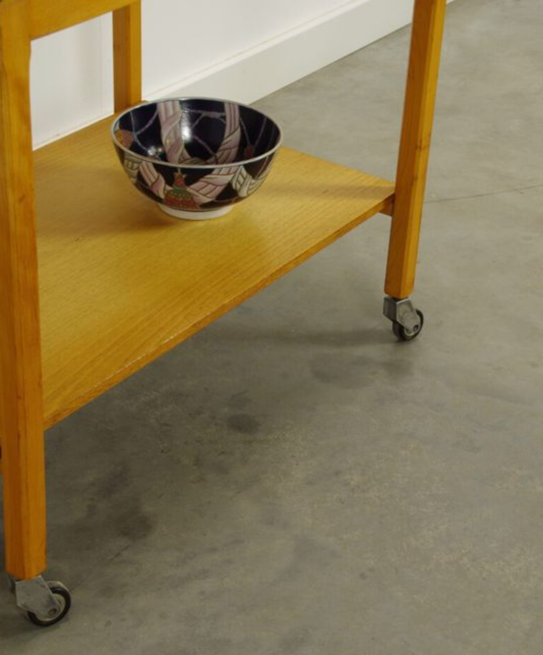 Vintage wooden dessert