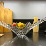 Large vintage cut crystal Baccarat 50s