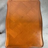 Vintage Louis XV style nesting tables in cherry wood