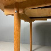 Hans J. Wegner round PP70 extendable dining table for Andreas Tuck, Denmark 1970