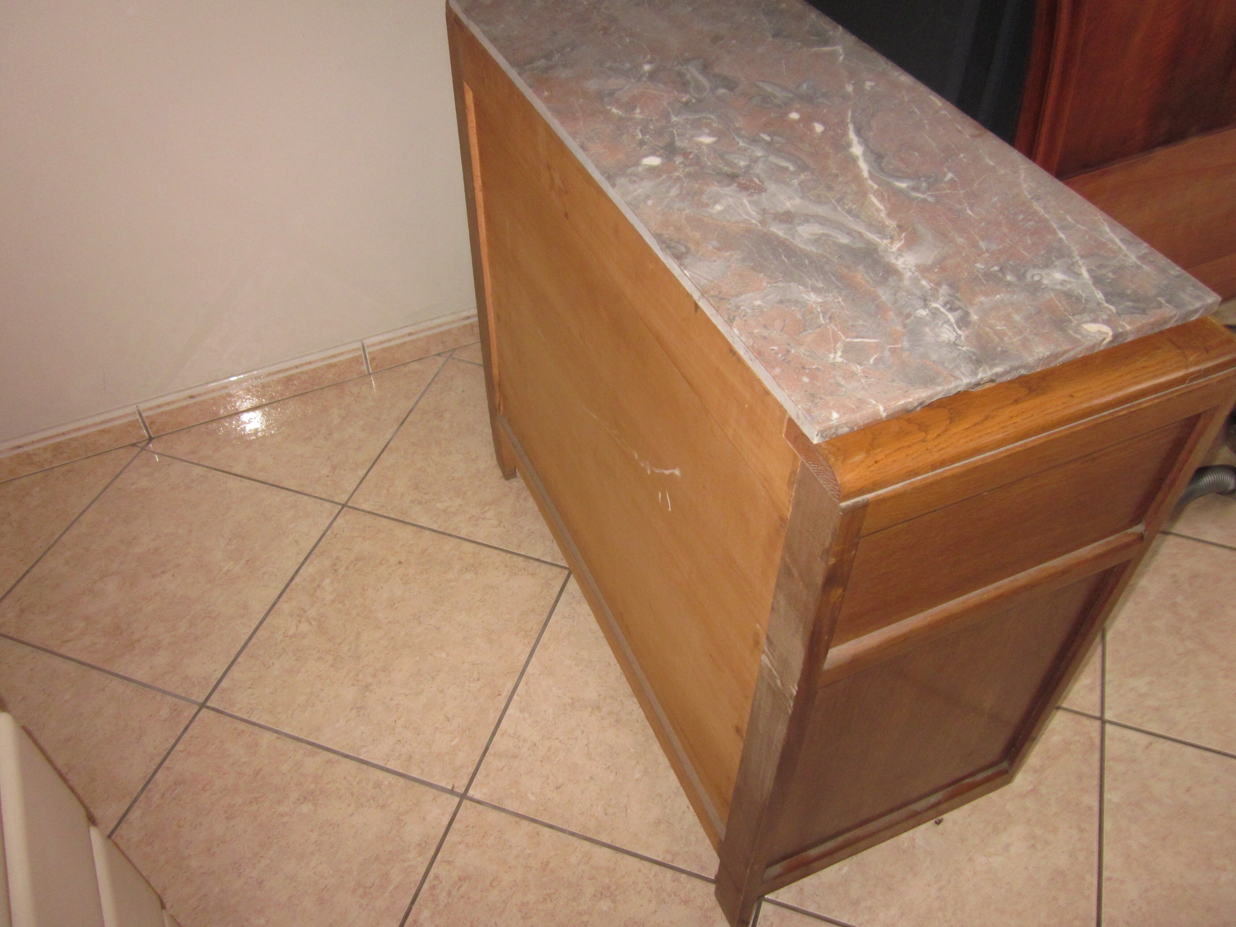 chest of drawers of the years 50 to 4 drawers