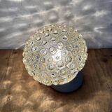 Applique murale vintage en porcelaine blanche, années 1970