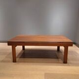 Vintage teak coffee table designed by HW Klein for Bramin 1960s