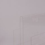 Plexiglass magazine rack