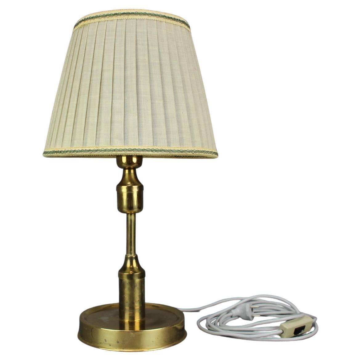 Mid-Century Brass Table Lamp, Germany, 1960s