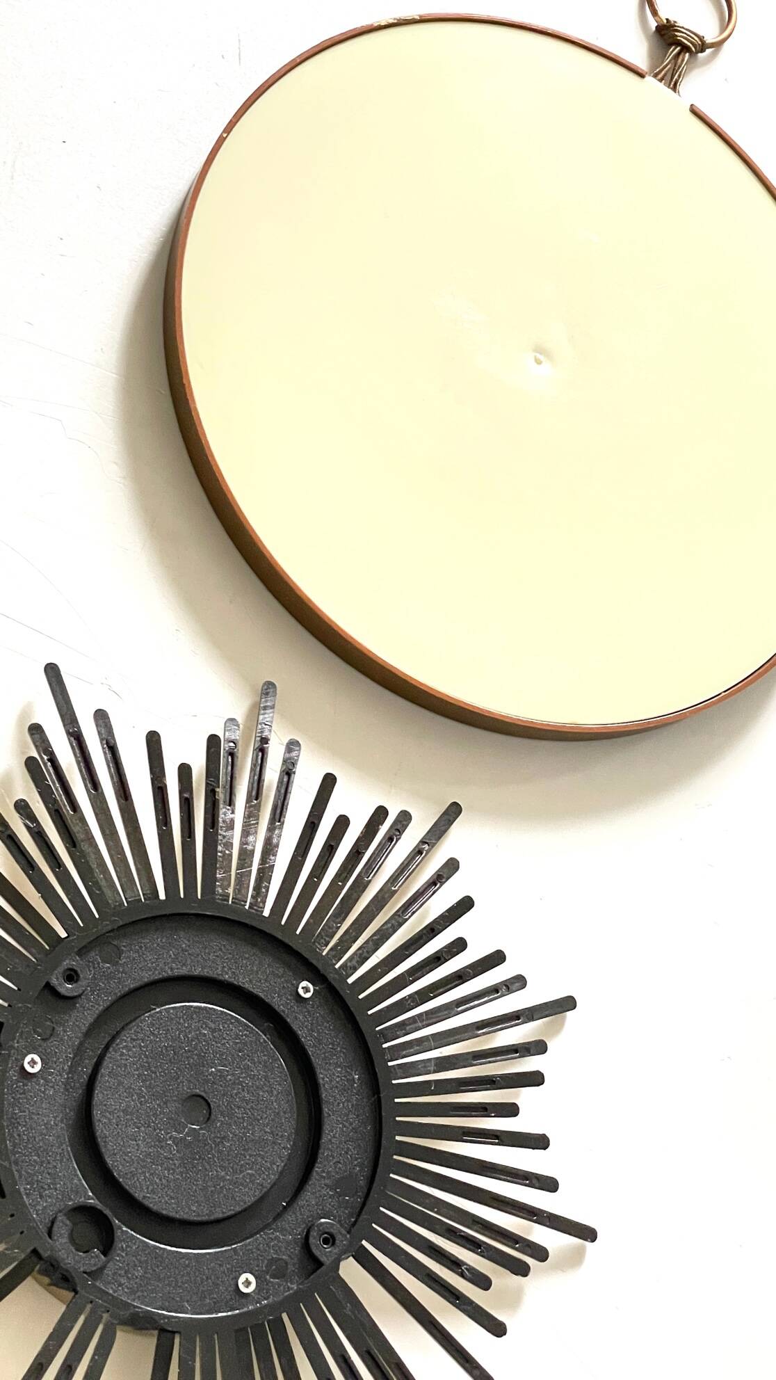 Vintage Gold Sun Mirrors