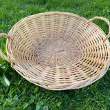Vintage wicker presentation basket