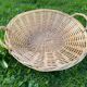 Vintage wicker presentation basket