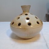 Vase work in stoneware signed