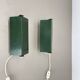 set of 2 cubic Charlotte Perriand LES ARCS Style Wall Lights, FRANCE 1960s