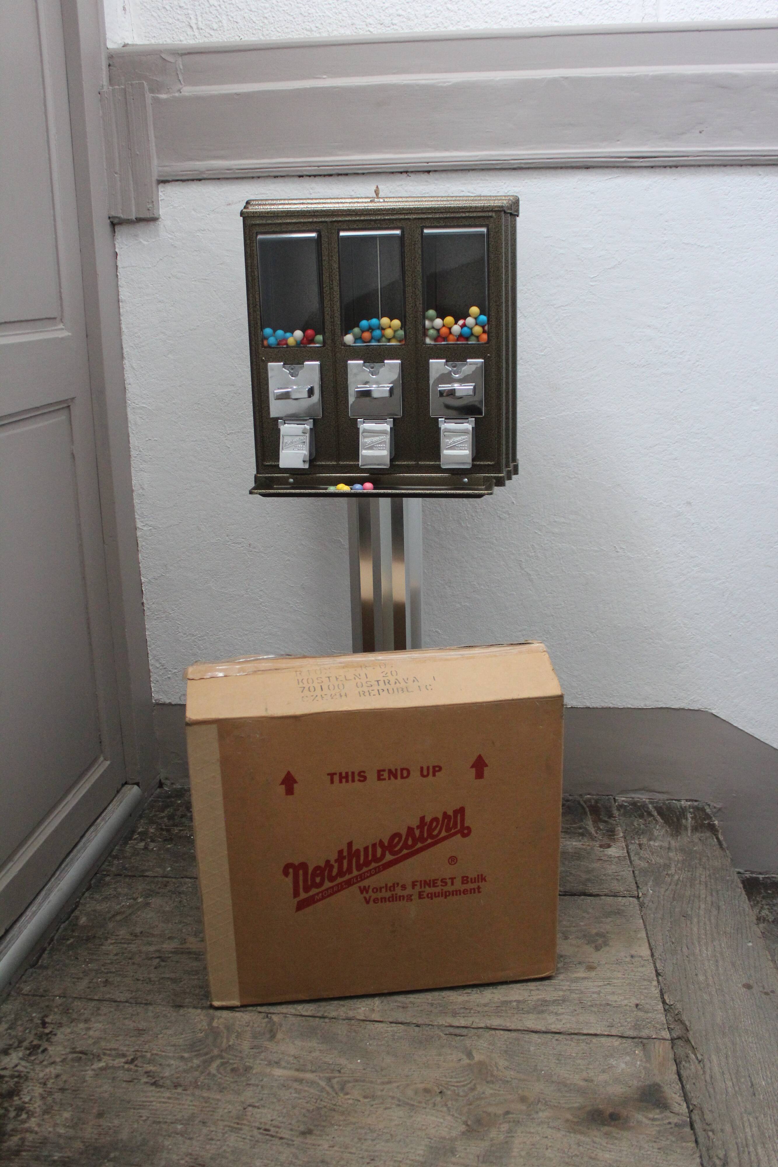 NorthWestern triple vending machine