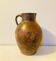 Earthenware pitcher from the 19th century, entirely handmade.