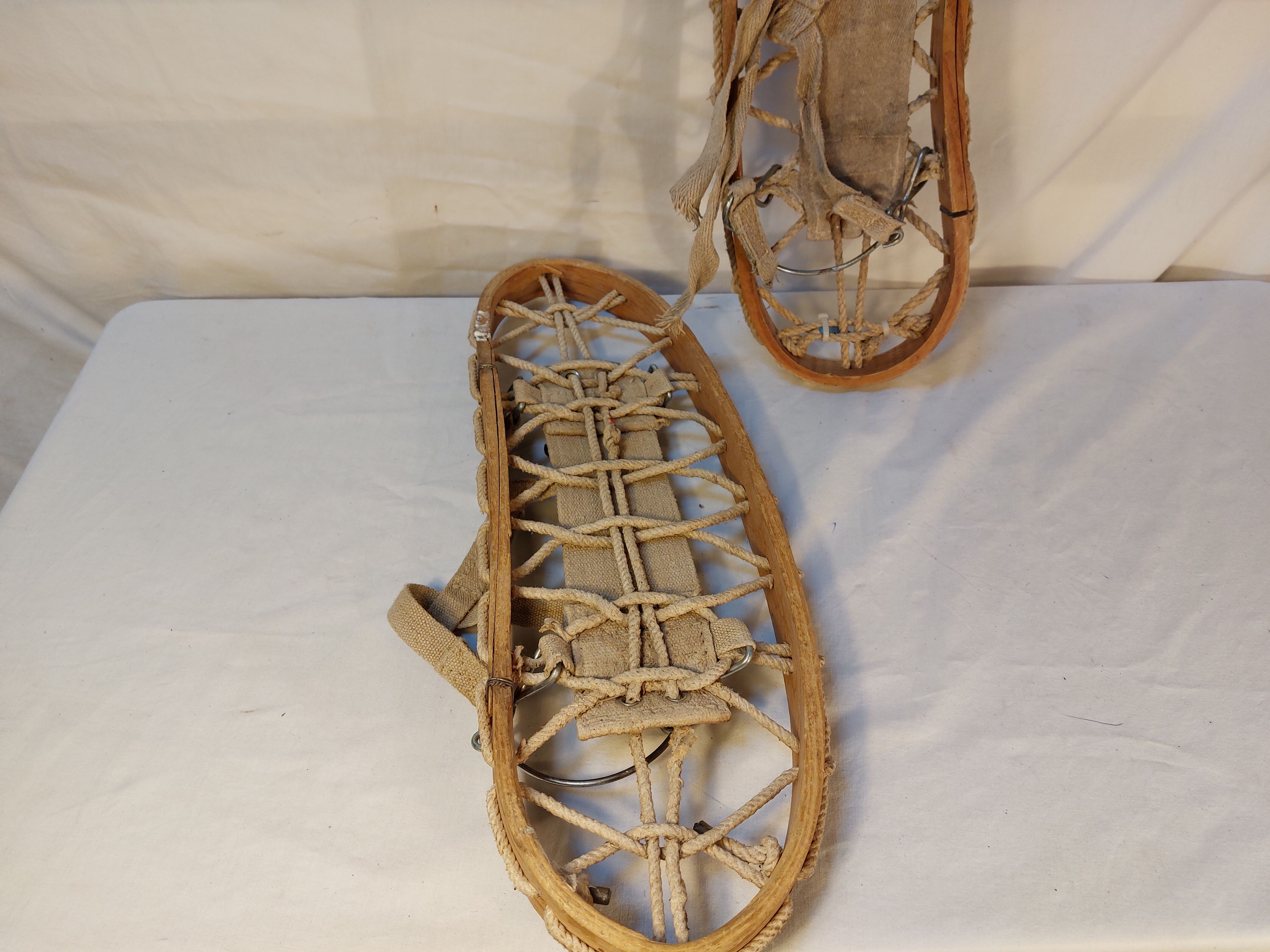 Pair of old snowshoes