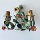 Pair of Italian wall lights
