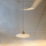Vintage opaline pendant light