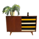 Jiri Jiroutek Yellow sideboard model U458 by Interier Praha 1960s