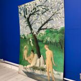 Oil on sign "The Three Graces"