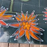 Coffee table with ceramic tile top