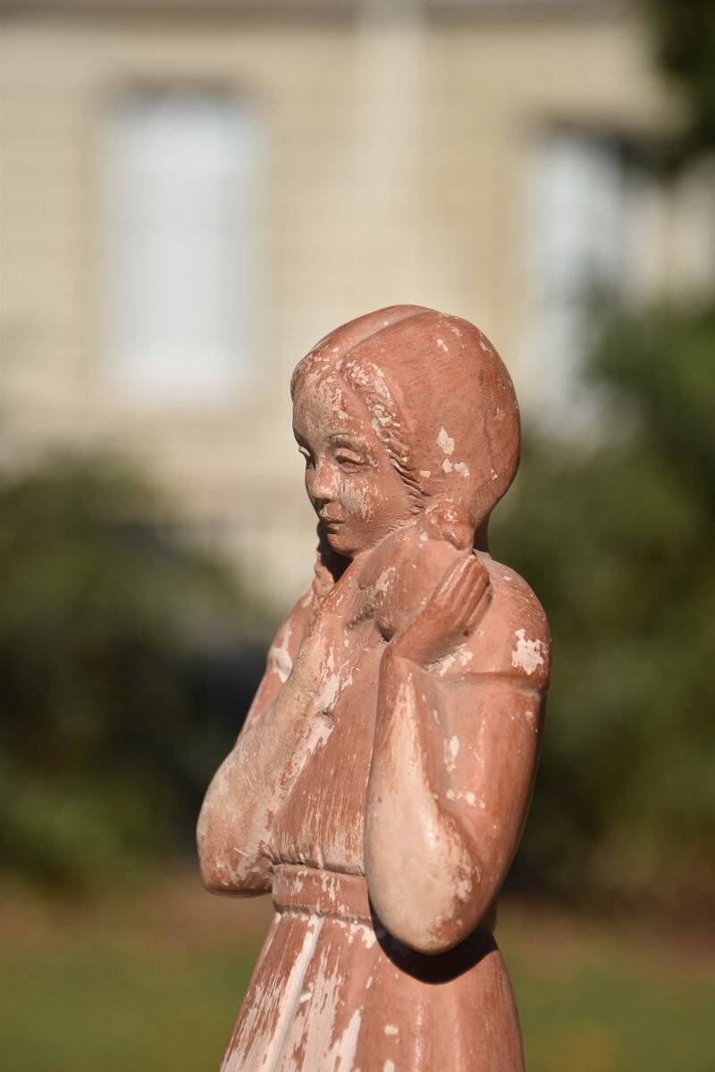 Henri-Paul Rey, Girl with the Dove (circa 1950)