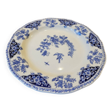 Plat bleu en gien