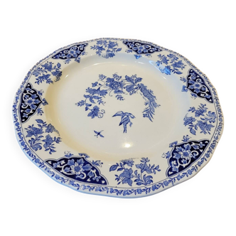 Plat bleu en gien