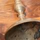 pair of vintage bronze candlesticks from the 1940s