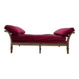 Banquette de repos - Canapé - Méridienne Louis XVI