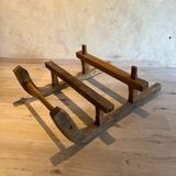 Sledge old folk art mountain