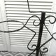 Ancient metal flower pot holder for 3 plants