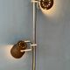 Mid-century Space Age brown Anvia floor lamp