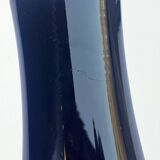 Vintage vase in purple gradient glass by Hessen Glaswerke, West Germany, 1960