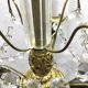 4-light bronze Napoleon III chandelier