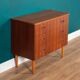 Retro Teak 1960s Bedside Chest Of Drawers