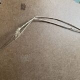 Golden resin shell mirror  46x75cm