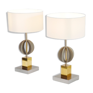 Paire de lampes de table
