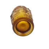 Josef Inwald - Barolac - "Koi Carp" - pressed glass vase - frosted glass -