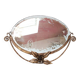 Old wrought iron mirror in the art deco style and period