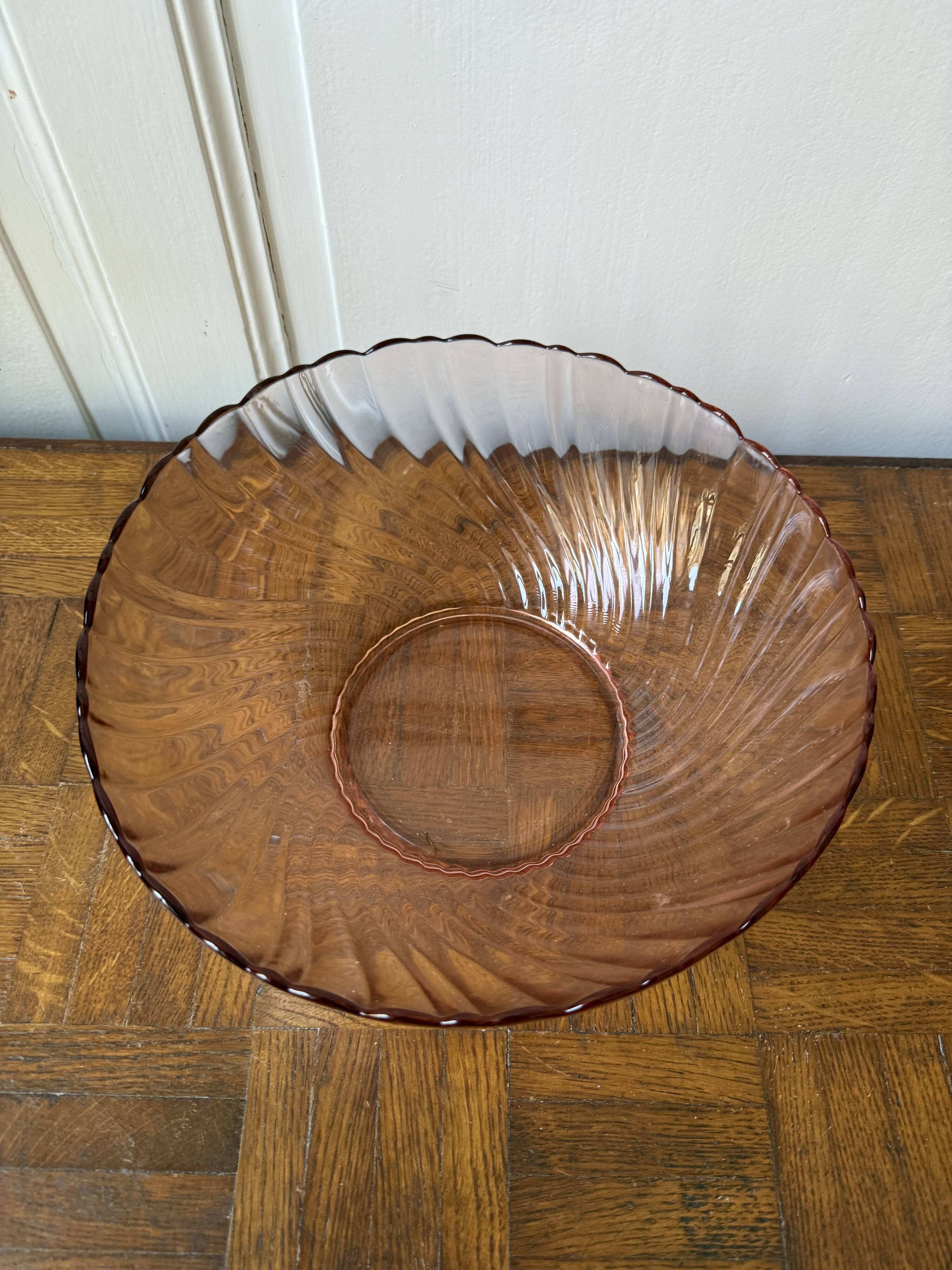 Set of 4 bowls in rosaline.
