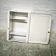 Metal bathroom cabinet