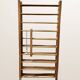 Vintage folding wooden children's playpen, 1950.