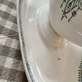 St Amand ironstone sauceboat