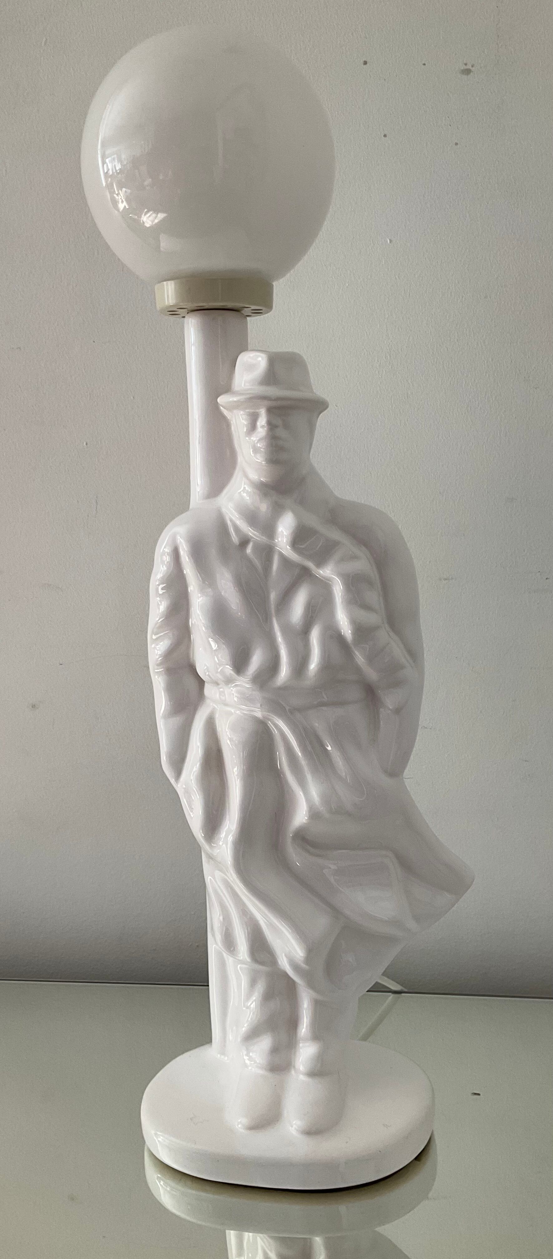 Vintage ceramic lamp year 80