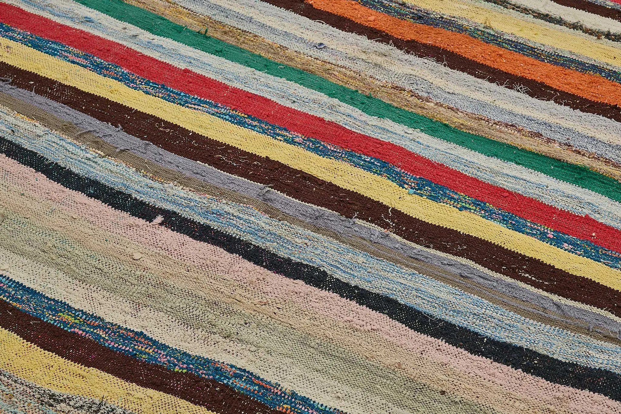Turkish Handwoven Flatweave Chaput Kilim 180 cm x 255 cm