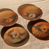 Set de 4 assiettes Vallauris