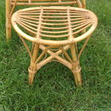 1960 adult rattan design hairdresser