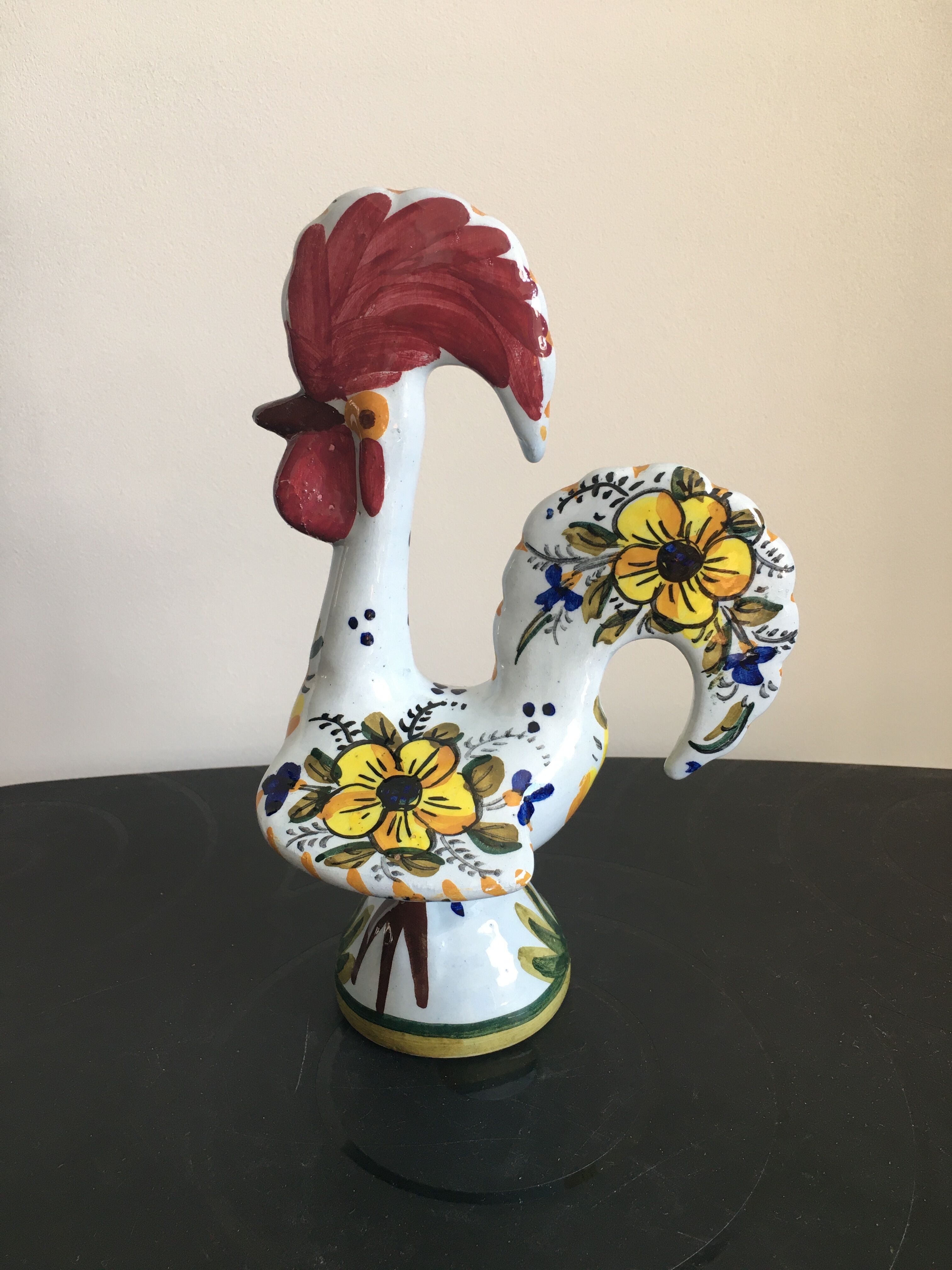 Coq en céramique