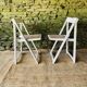 Paire de 2 chaises pliantes made in Italy